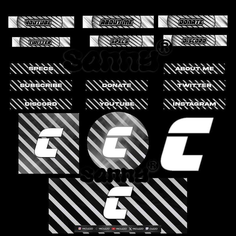 Twitch Channel Art Package