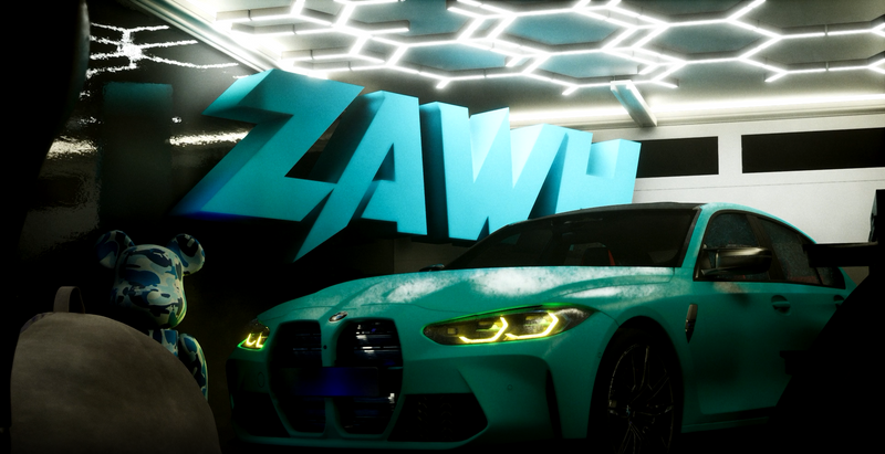 Custom Garage Environment - 3D Animated Intro
